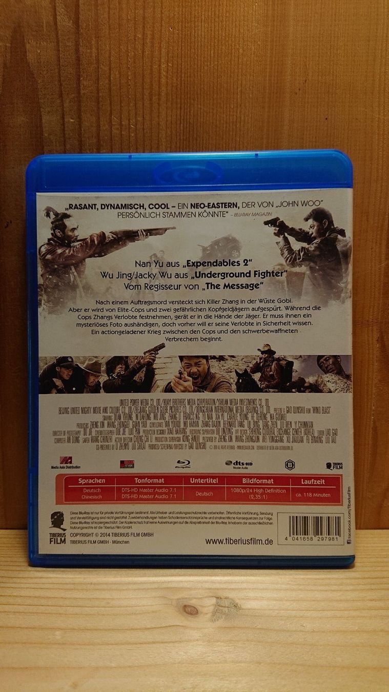 Tutti i DVDs: WIND BLAST der Hauch des Todes Blu-Ray – Usato da Wilderswil venduto da Exebub 1