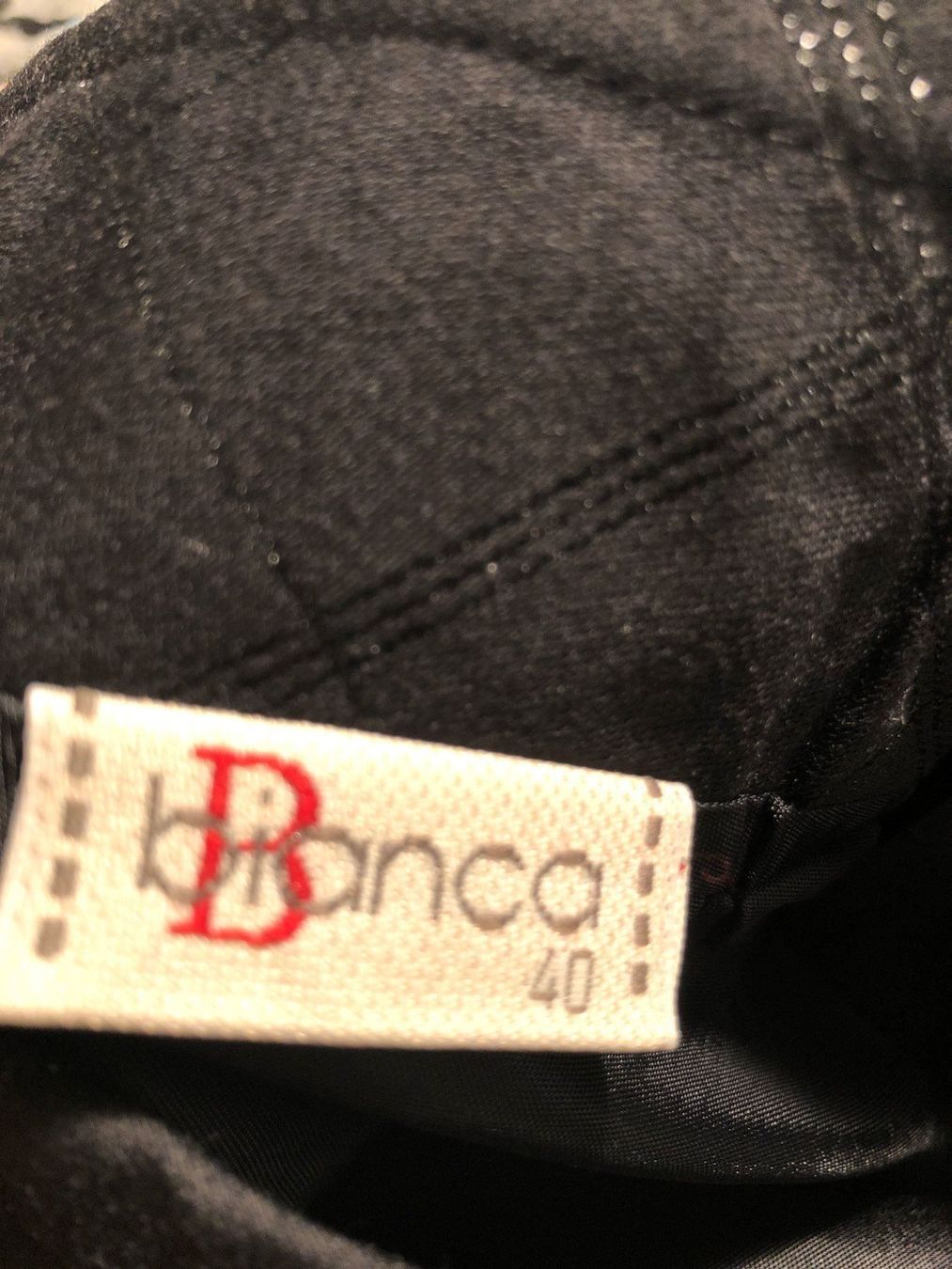Gonne: eleganter Rock Bianca / schwarz/Silber / 40 – Nuovo (secondo la descrizione) da Hendschiken venduto da Uraniali 6