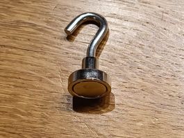 1 Superstarker Magnethaken 1,6cm