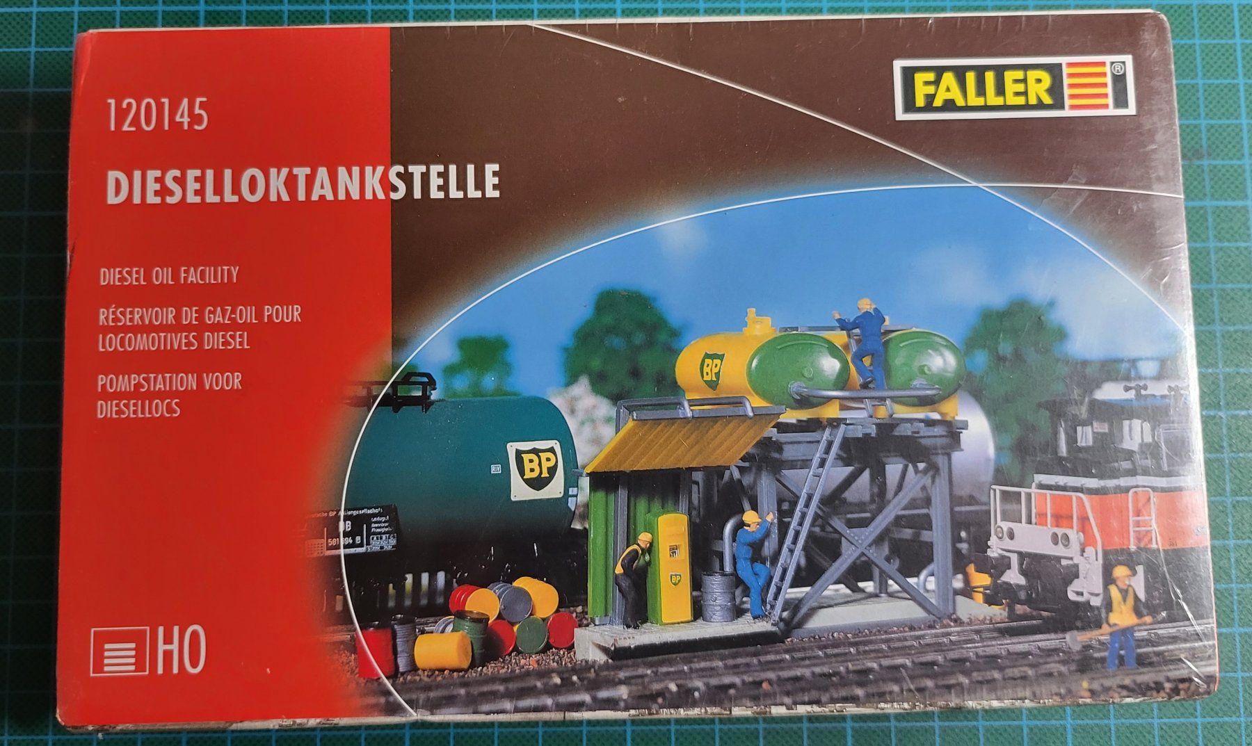 Faller Modellini di ferrovie: Faller 120145"Dieselloktankstelle" – Usato da Malters venduto da minitrix79