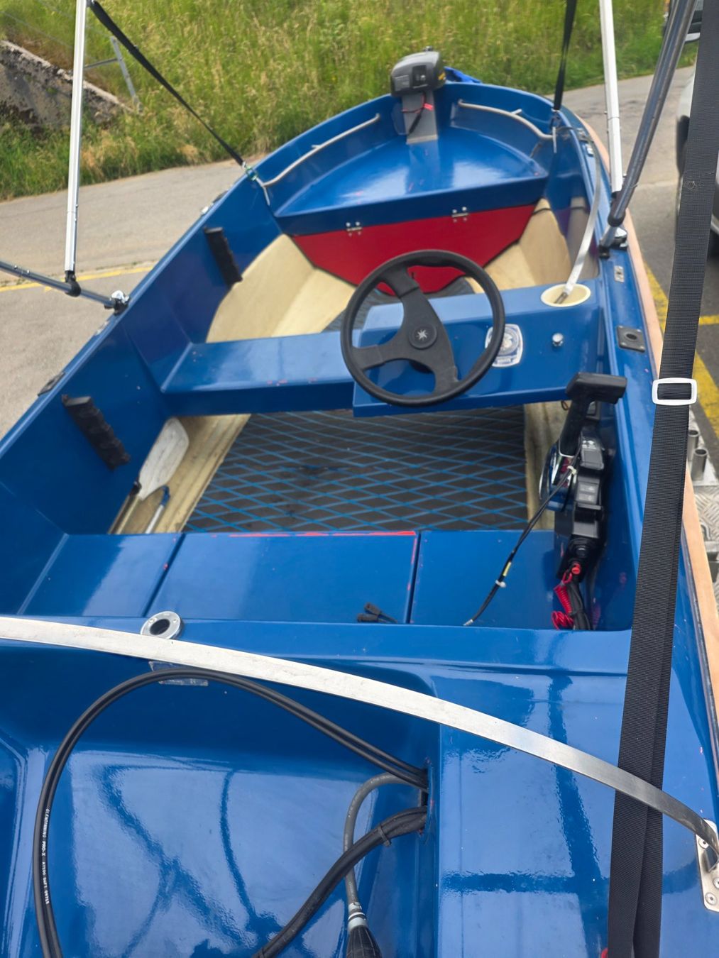 Barche: Motorboot mit Honda Aussenborder & Trailer & Bootsplatz – Usato da Münsingen venduto da Badstyle2 4