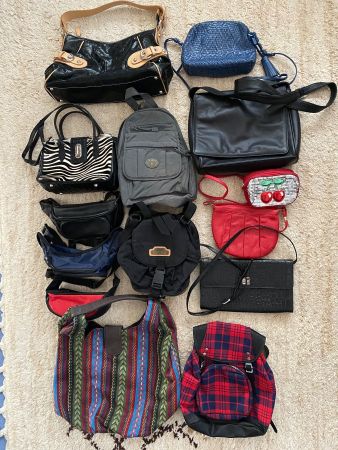 Diverse Handtaschen, Rucksäckli, Citybag, Bauchtäschli