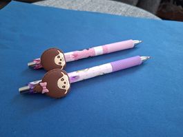 2 Kugelschreiber"Monchhichi" New/Black/Japanese!!