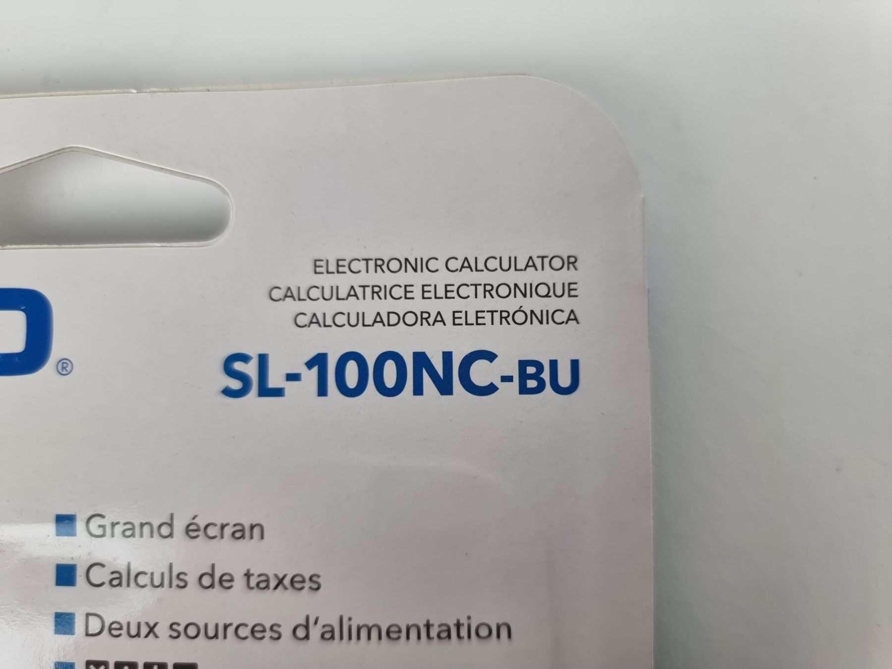 Casio Calculatrices: Casio Taschenrechner in Blau – D'occasion à Urtenen-Schönbühl par Restwert_Schoenbuehl 2