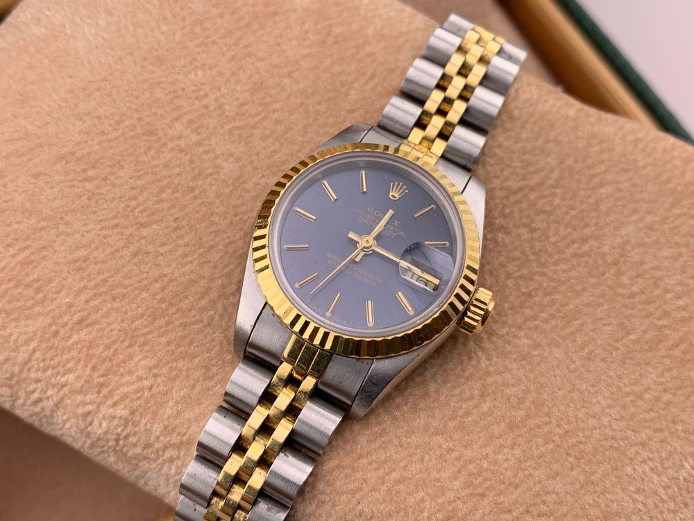 Rolex Orologi: ROLEX automatique montre femme /Damenuhr 26mm mit Zertifikat – Usato da Biel/Bienne venduto da MrP_WatchesBiel 1