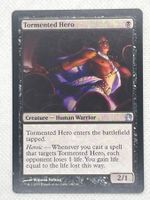 MTG Tormented Hero Theros Magic Karte Schwarz Top!