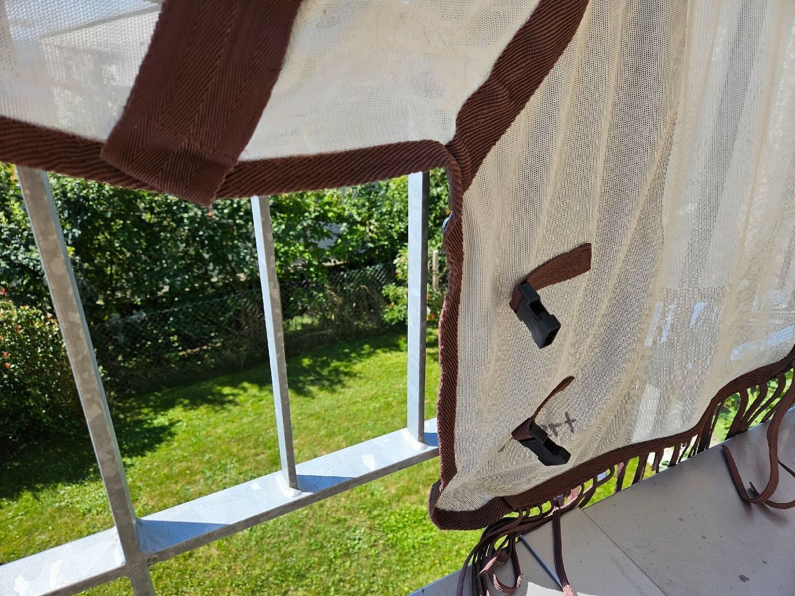 Coperte: Fliegen-Ausreitdecke mit Fransen - 145 cm – Usato da Milken venduto da Dnybe 3