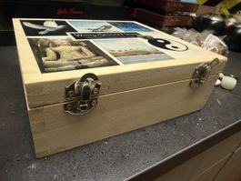 Coffret avec porte clés en pierre