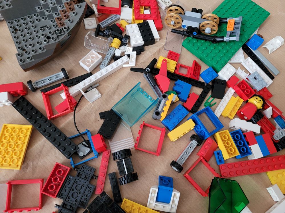 Lego gemischt mit piraten teile 6