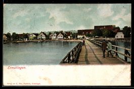 AK Ermatingen, Holzbrücke am See