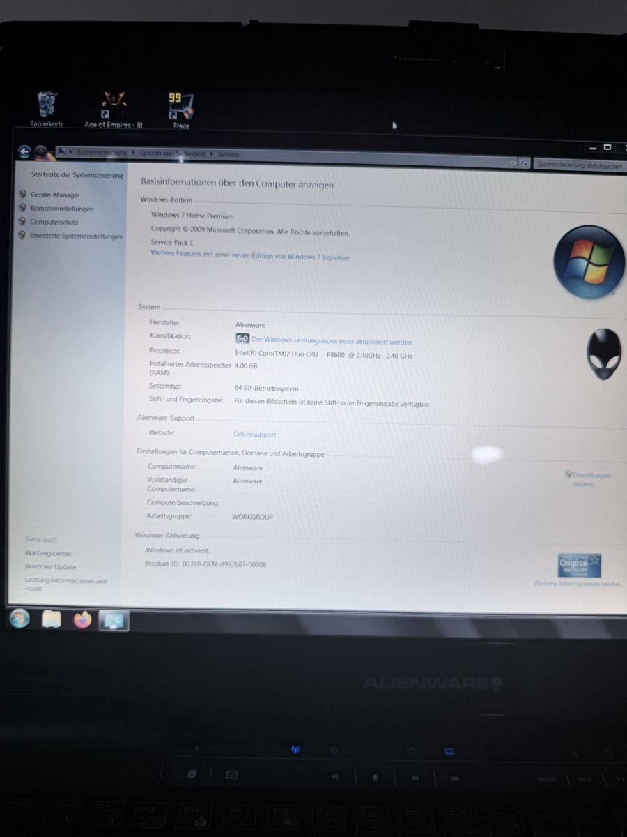 Alienware Notebooks: Alienware X17 R1 – Gebraucht aus Zürich von semi16 3