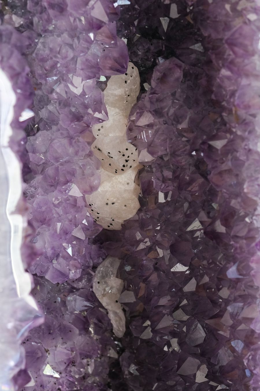 Minerali & Pietre curative: 1A-Amethyst - Druse - Geode - Mineral - Edelstein - Quarz – Usato da Heiden venduto da mats10 3