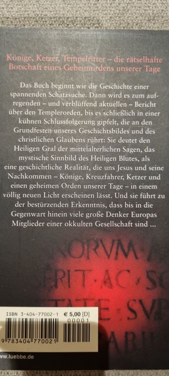 Der heilige Gral und seine Erben Kaufen auf Ricardo