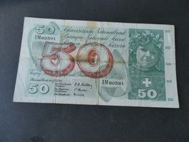 Schweiz 1955,  50 Franken