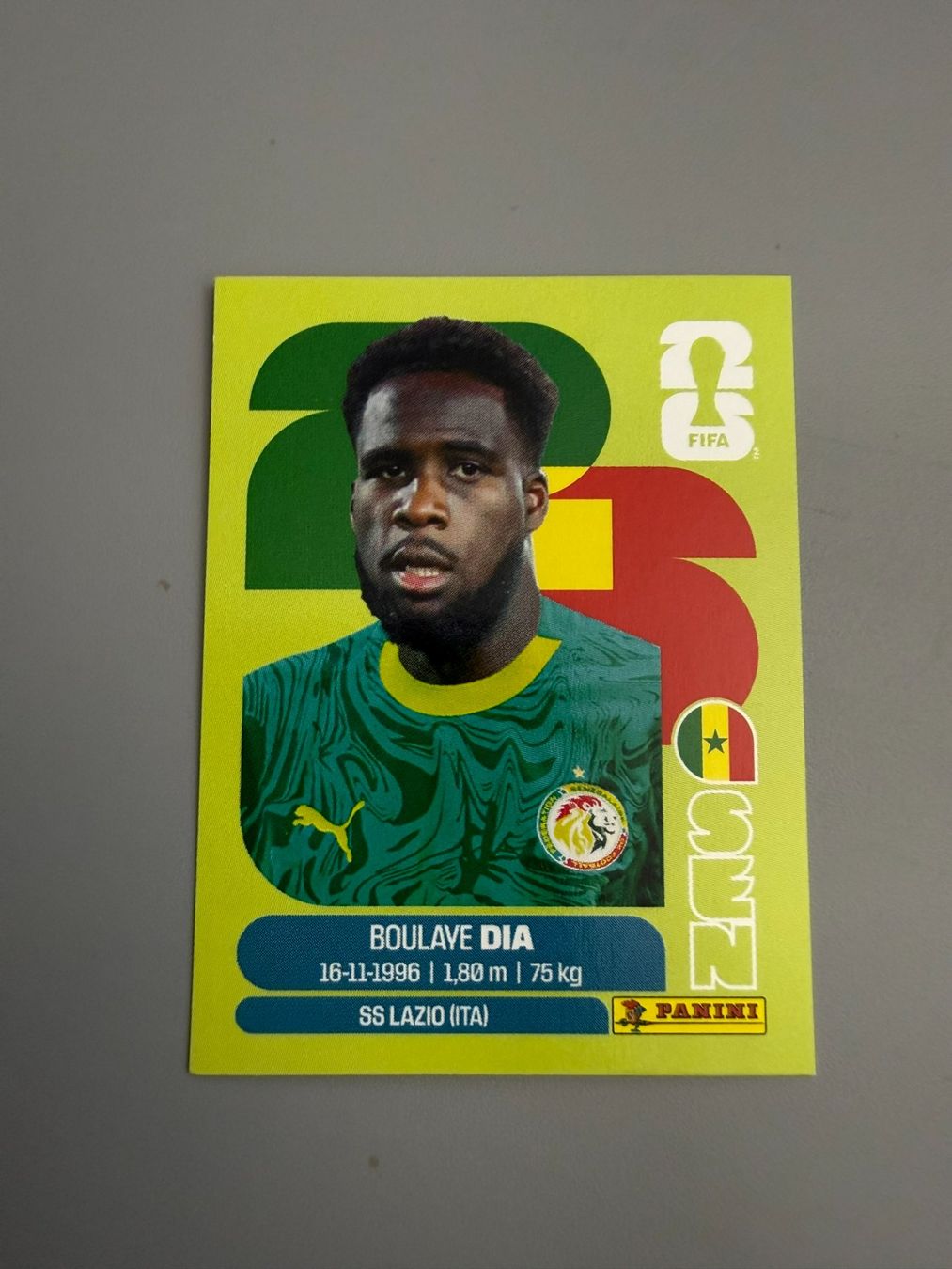Panini Cartes à collectionner: Panini Boulaye Dia SEN17 – D'occasion à Liebefeld par Ronaldo-1996