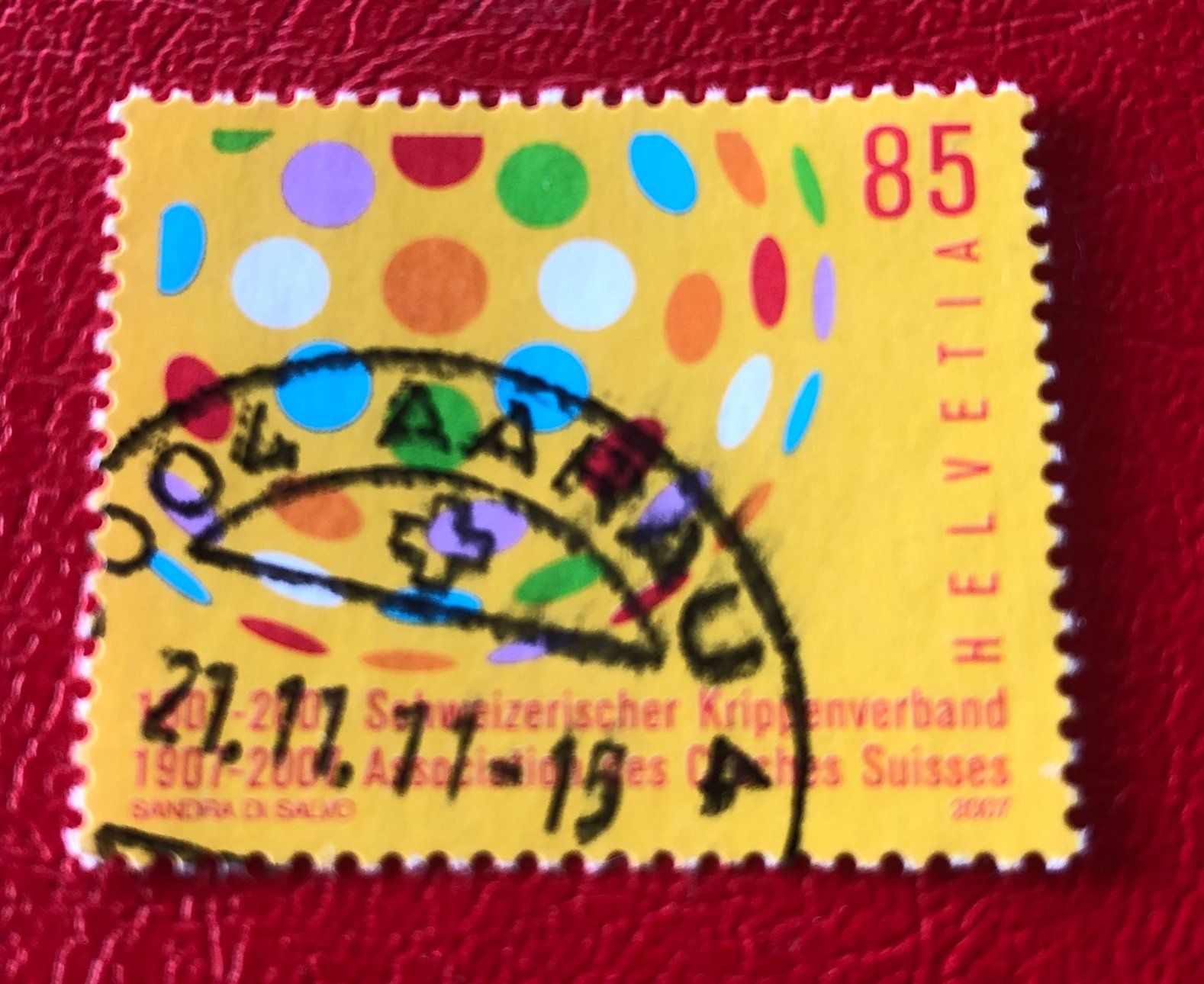 Tutti i francobolli: Nr.1235 Krippenverband GESTEMPELT    – Usato da Aarau venduto da Billa007