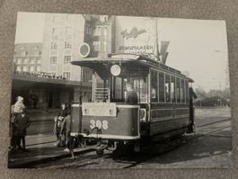 Leipzig: Historisches Foto Tram 1965 10x7cm