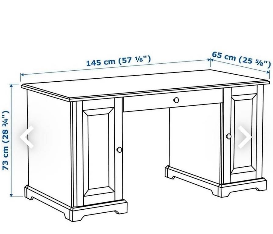 Ikea Scrivanie: IKEA LIATORP Schreibtisch in weiss – Usato da Winterthur venduto da cni_2m88 4