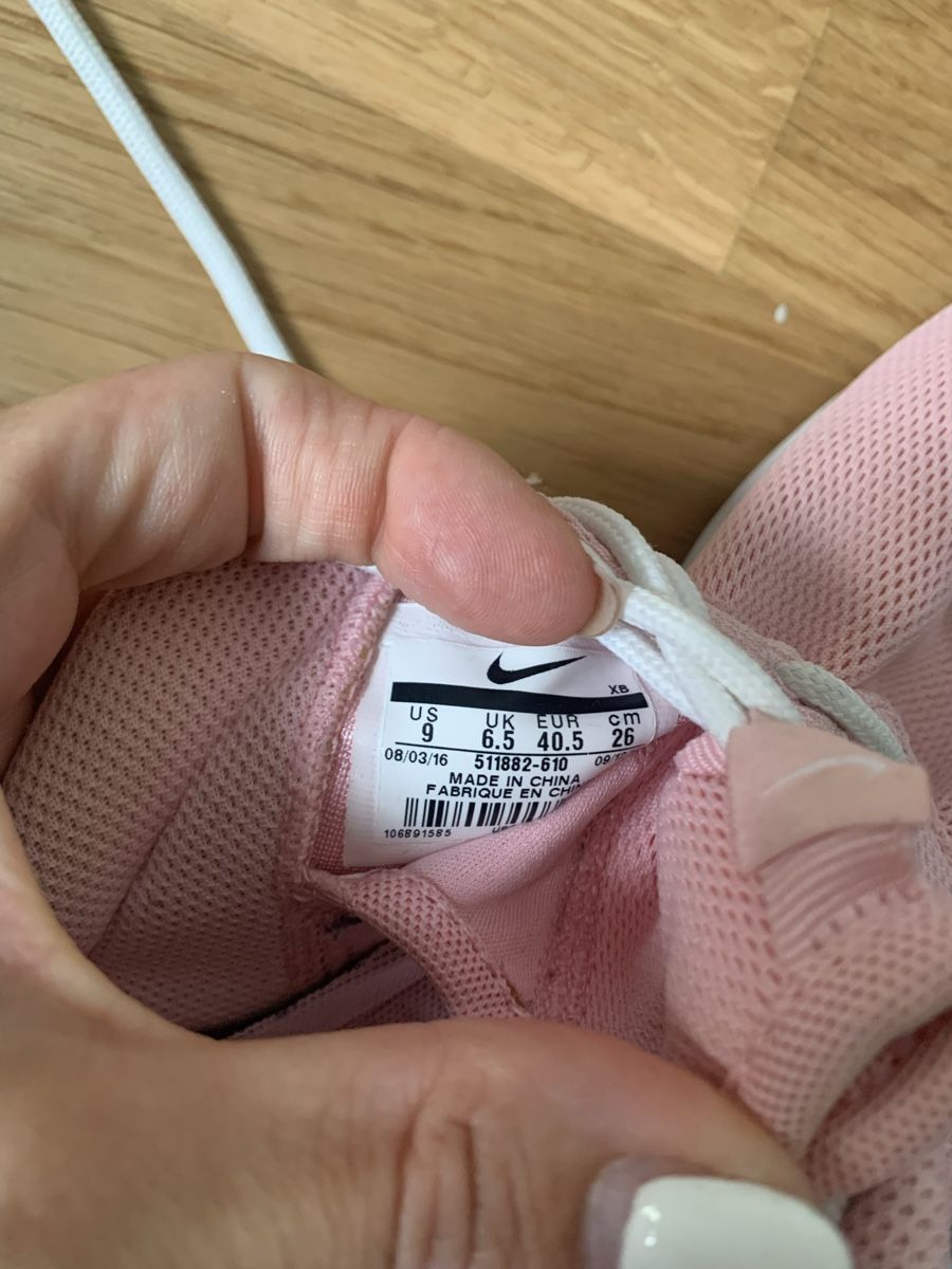 Nike Damenschuhe: Nike Sneaker rosa Mesh/Stoff Gr. 40.5 – Neu (gemäss Beschreibung) aus Regensdorf von secondchancefashion 5