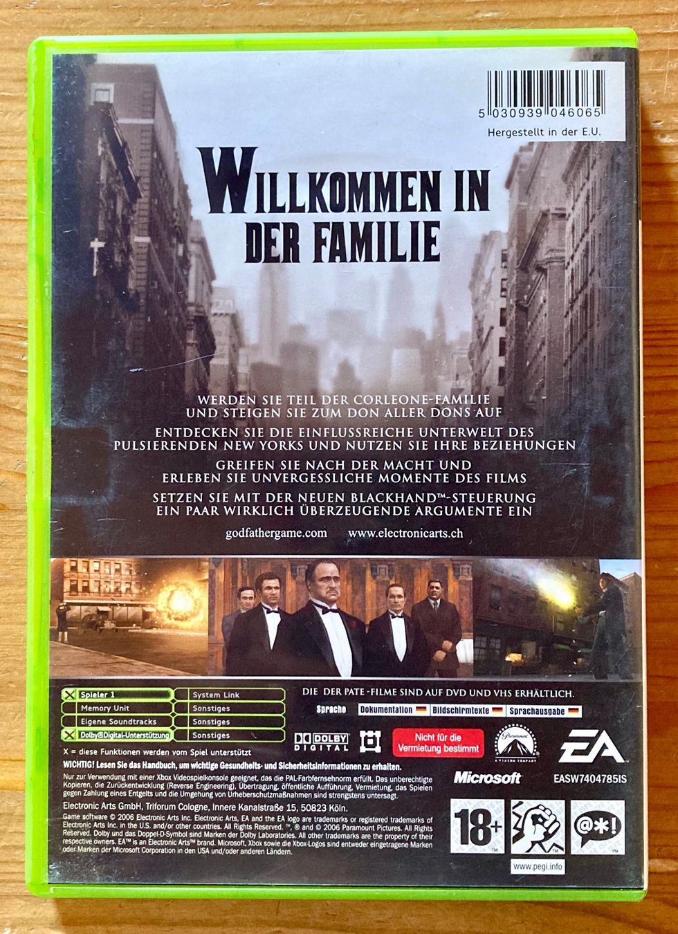 Microsoft Giochi: Der Pate - Xbox – Usato da Zürich venduto da Djmotionch 3