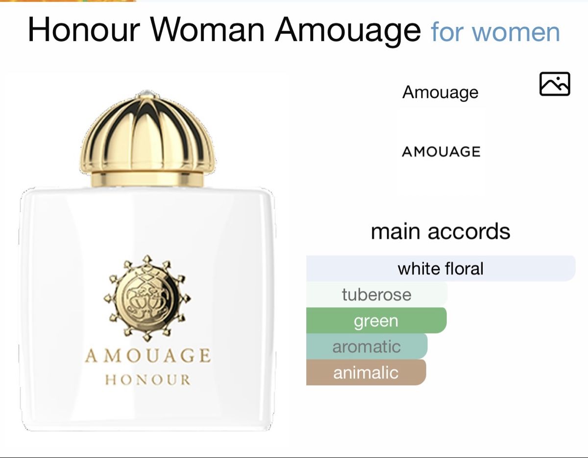 Amouage Profumi & Eau de Toilette: Amouage Honour 3 ml – Usato da Zürich venduto da NYDDYN 5