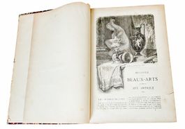 Histoire des beaux-arts R. Ménard ≃ 1875 Lahure 414 gravures