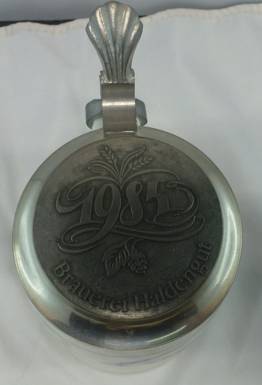 Bicchieri: Bier-Humpen Haldengut 1985 Engel – Usato da Murgenthal venduto da B.StM 5