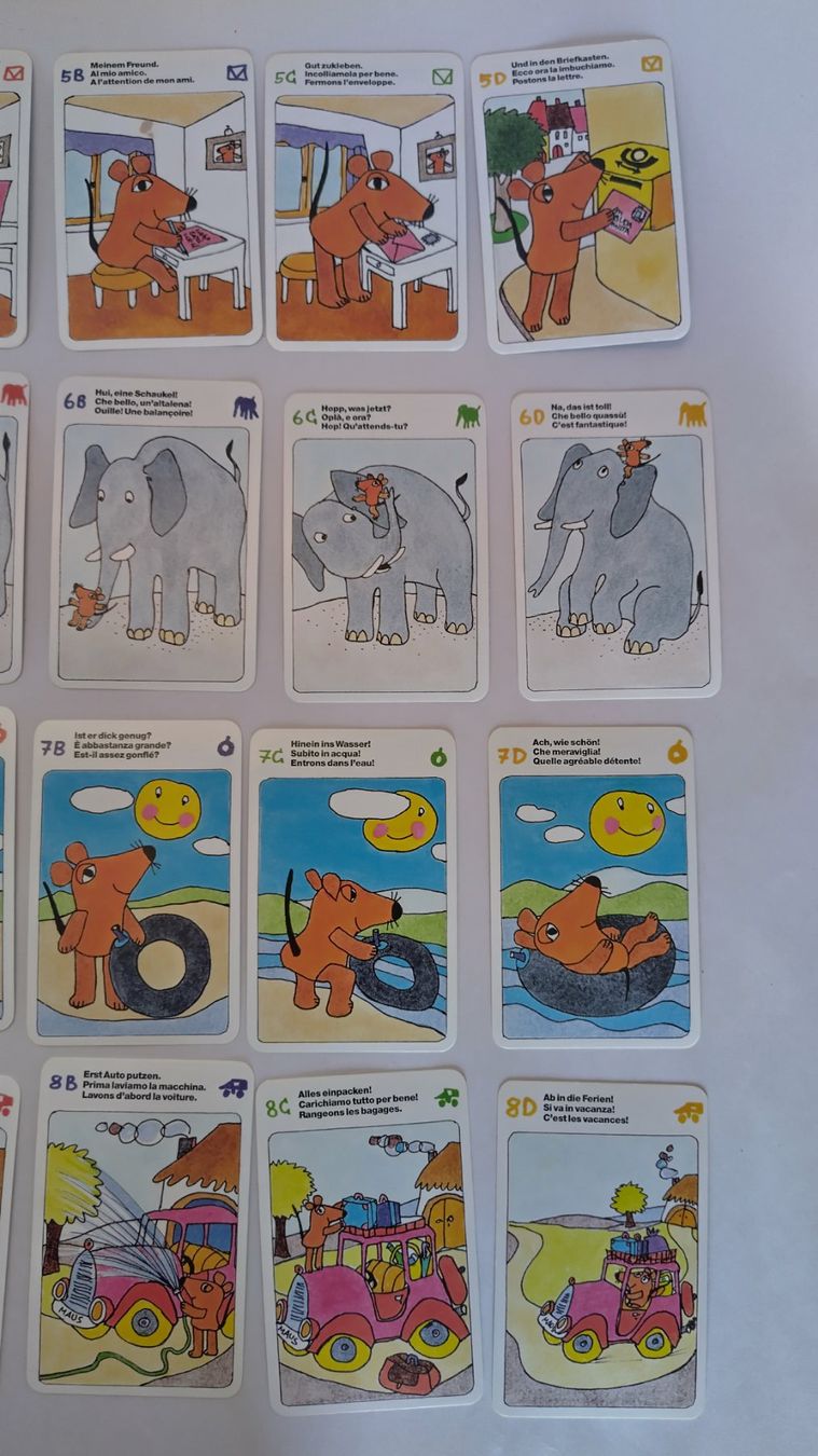 Jeux: Quartett - Die Sendung mit der Maus / 32 Karten ab Fr. 4.- – D'occasion à Bellach par JingleJerry 5