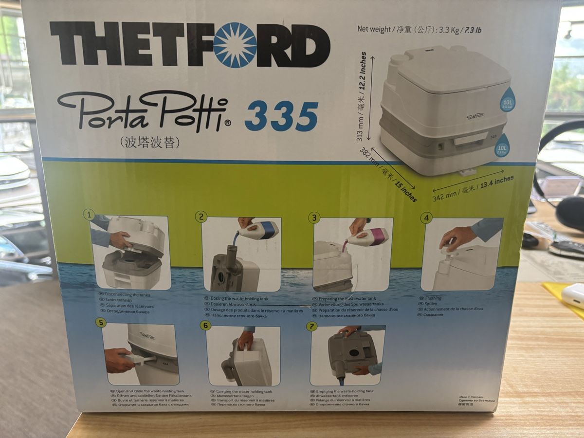 Thetford WC: Tragbare Toilette – Nuovo e nell'imballaggio originale da Wattwil venduto da Mueller842 1