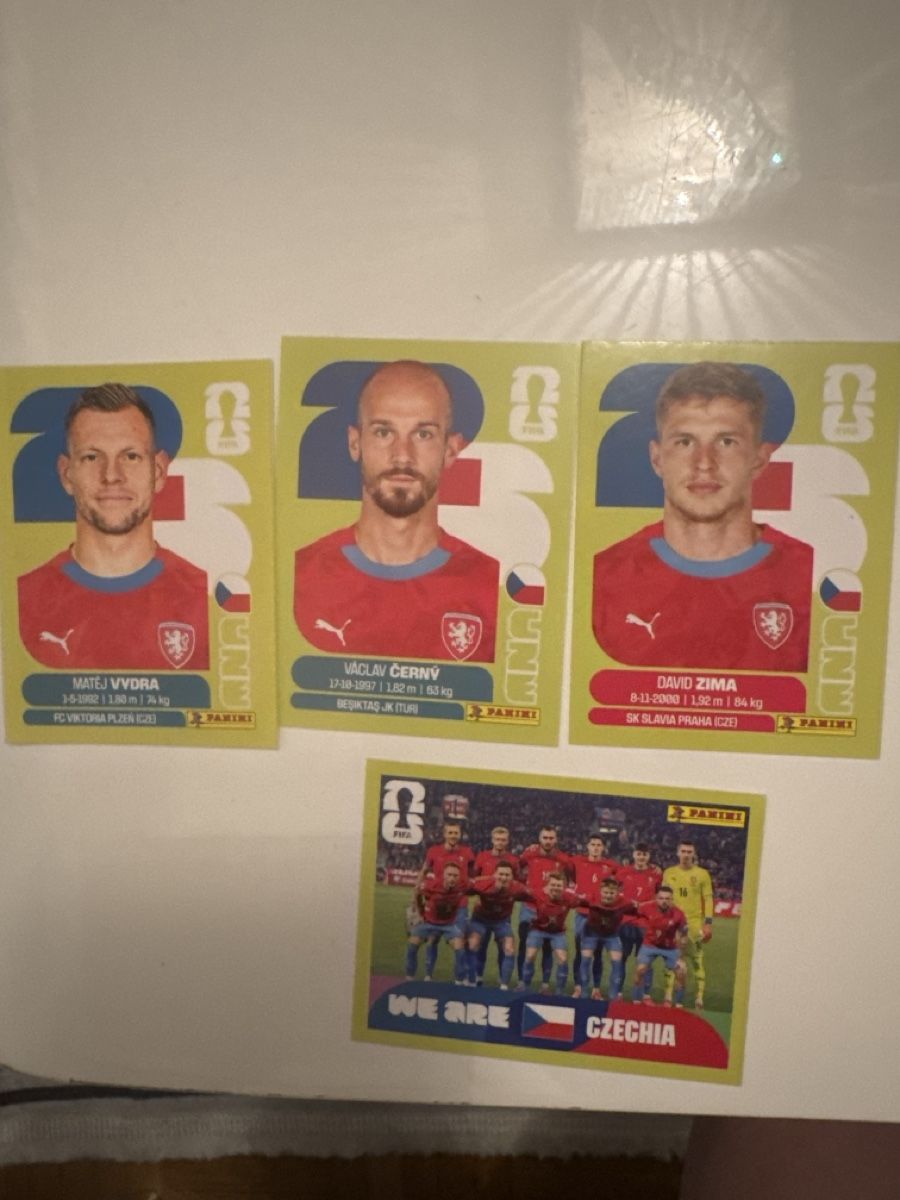 Panini Cartes à collectionner: Panini Czechia – Neuf (Voir description) à Opfikon par Aylin.7