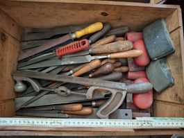 Diverse Metallfeilen aus Werkstattbestand