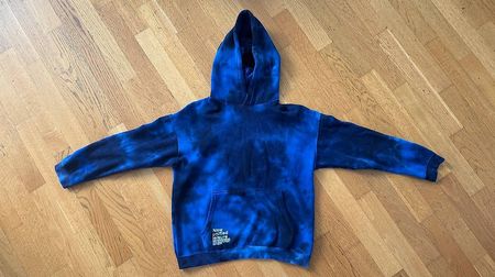 H&M Hoodie Batik blau, Gr. 170 (14+ J.)