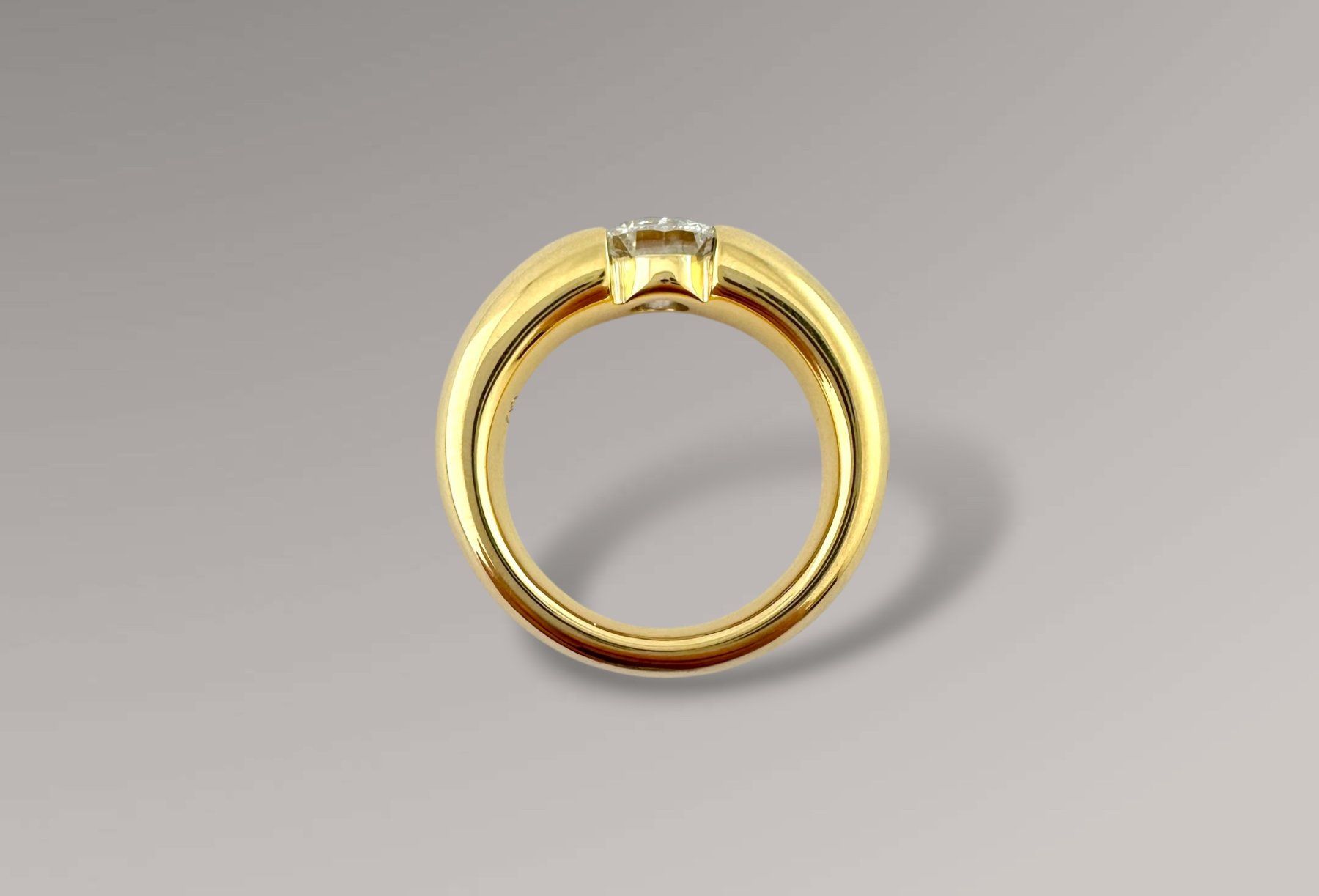 Ringe: Massiver Diamant - Ring,  ca. 0.91 ct – Gebraucht aus Zuzwil SG von artimmo 5