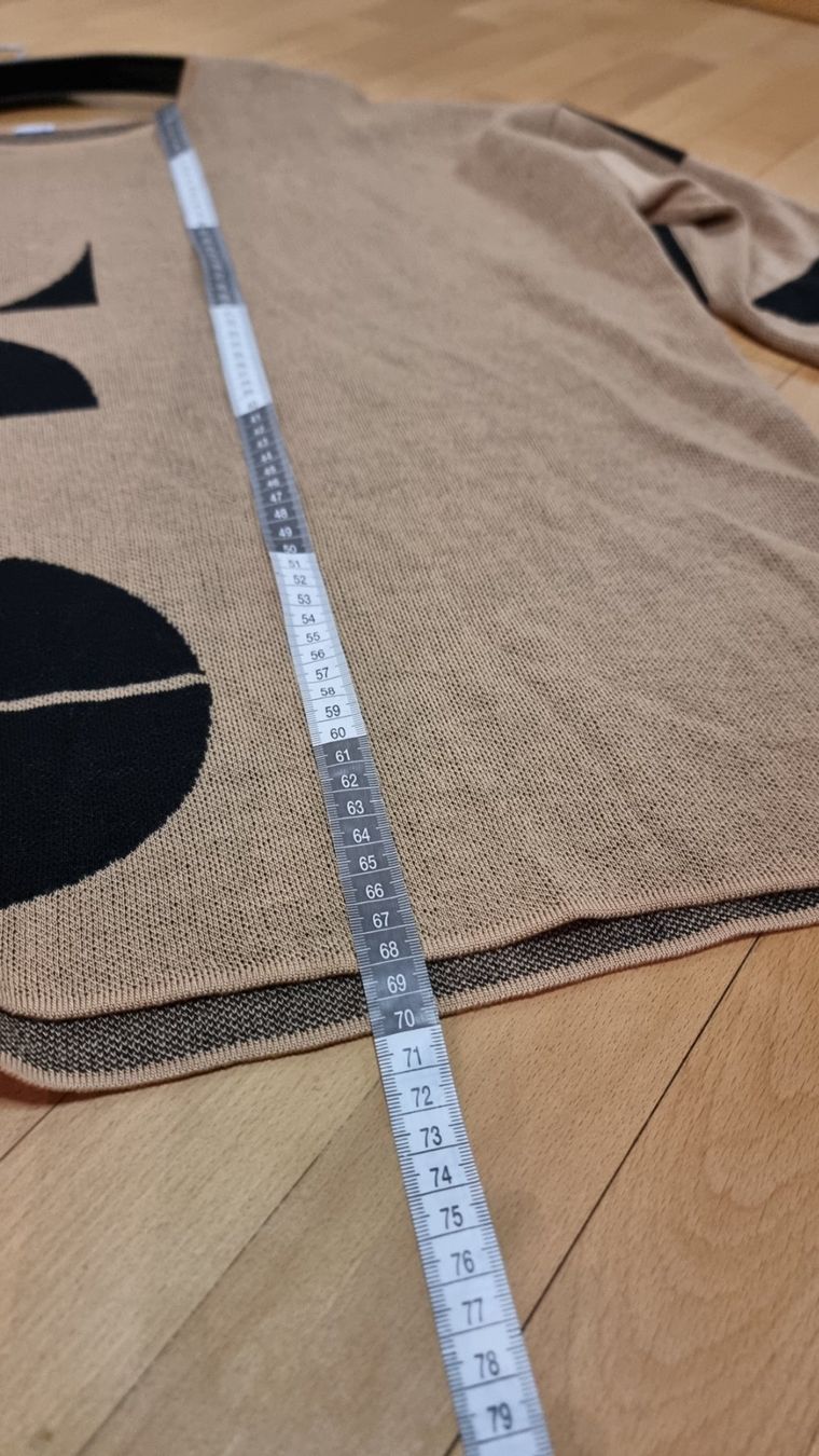 Maglioni & Felpe: Bequemer  Damenpullover, geometrisch, beige schwarz, Gr.50 – Usato da Wald ZH venduto da CapLux 7