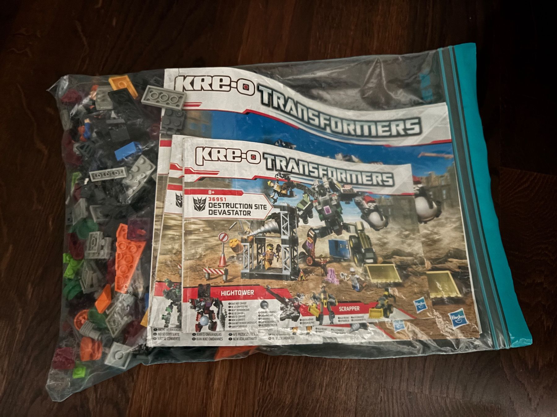Hasbro Kit di costruzioni: Kre-O - Hasbro - Transformers - Destruction Site Devastator – Usato da Seuzach venduto da SawyerKingwood