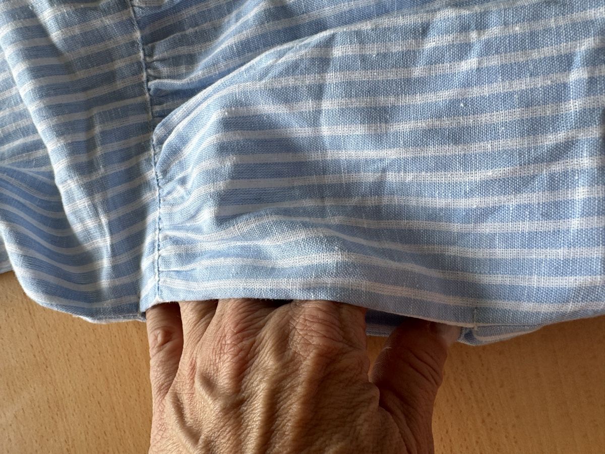 Vestiti: Robe WHITE LABEL, rayée bleu et blanc, taille 36/38 – Nuovo e nell'imballaggio originale da Morges venduto da sandy069 8