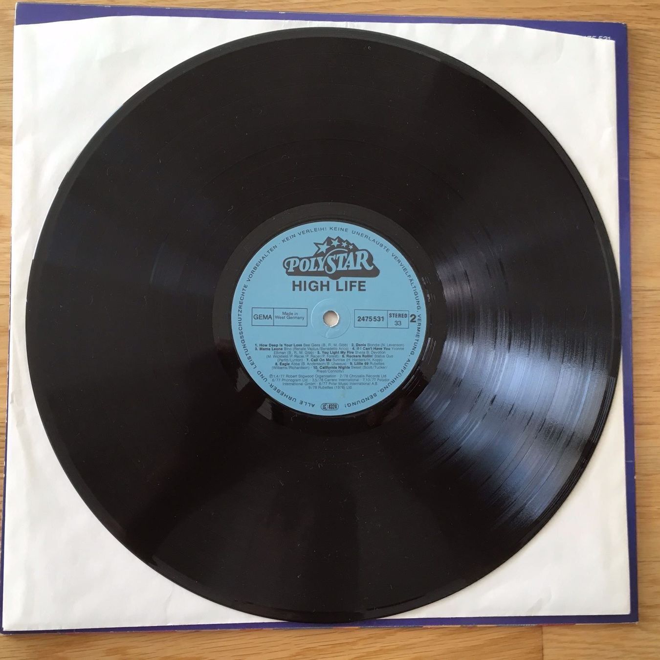 Dischi in vinile: High Life - 20 Original Top Hits – Usato da Sarnen venduto da m-basic 3