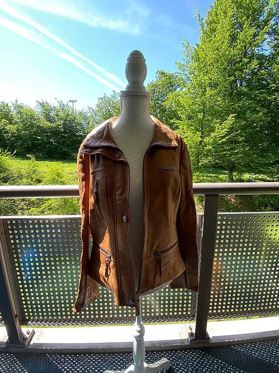 Giacche: Lederjacke Napa beige Grösse M DERIMOD – Nuovo (secondo la descrizione) da Zürich venduto da pinish 1