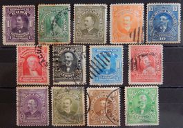 Costa Rica Lot mit alten Werten II