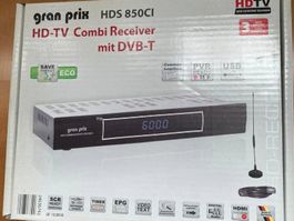 Neuer Gran Prix HDS 850CI HD-TV Combi Receiver mit DVB-T