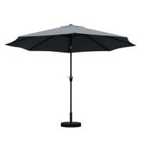 Sonnenschirm 300 cm anthrazit (OHNE SOCKEL)