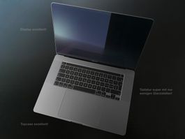 MacBook Pro 16 2019 32GB 2TB Top