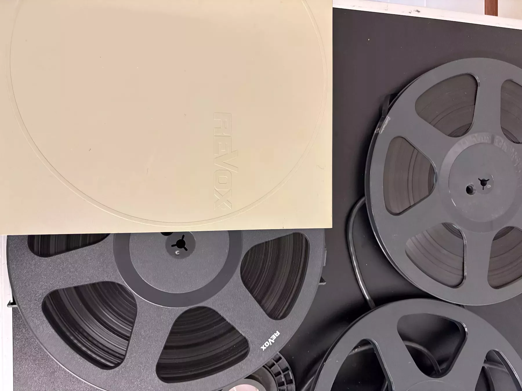 Musicassette: Revox Tonbandspulen Set – Usato da Wiesendangen venduto da plus-minus 2