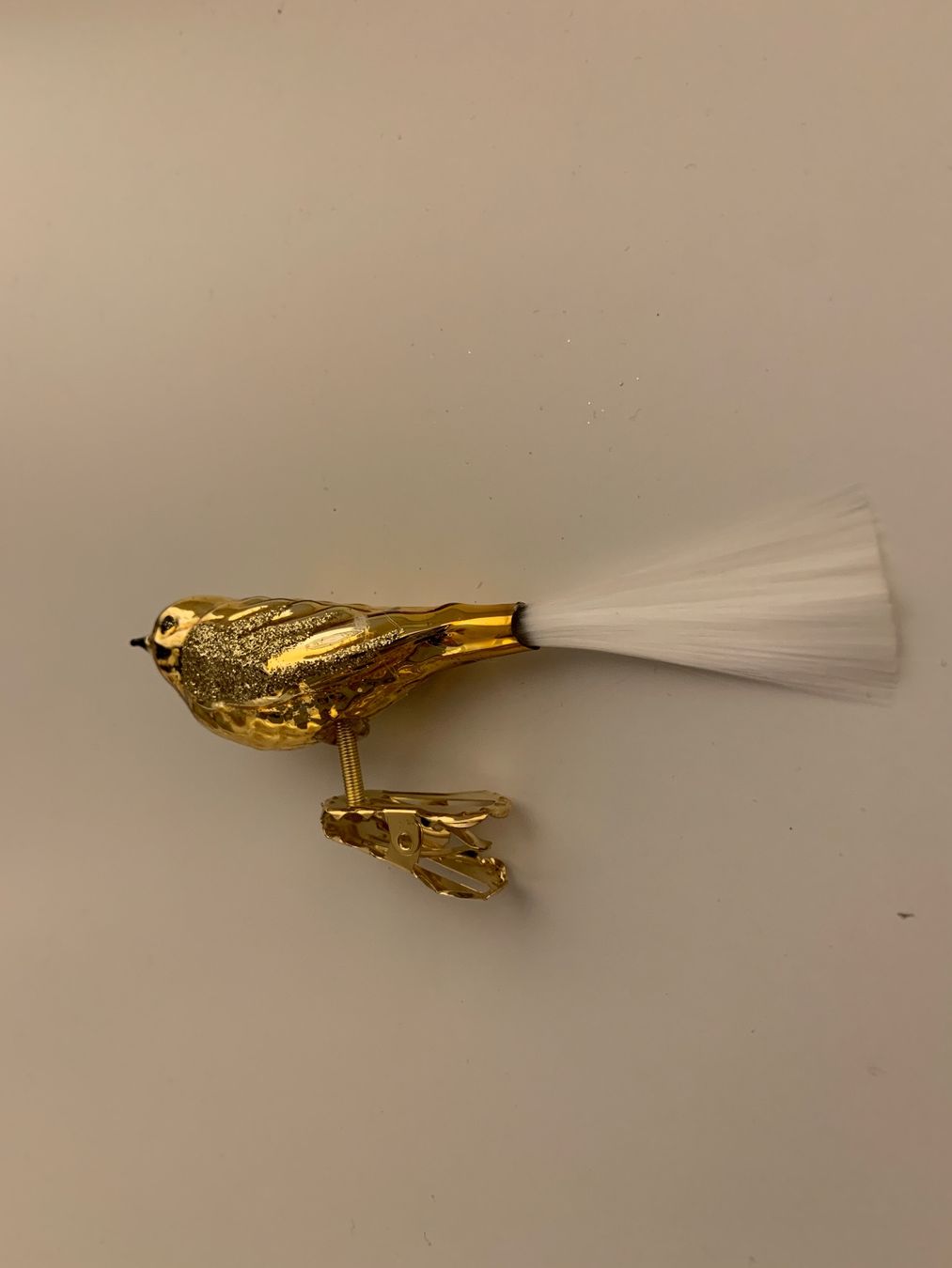 Tutte le decorazioni: Christbaumschmuck Vogel gold – Usato da Luzern venduto da Tlubrr 1