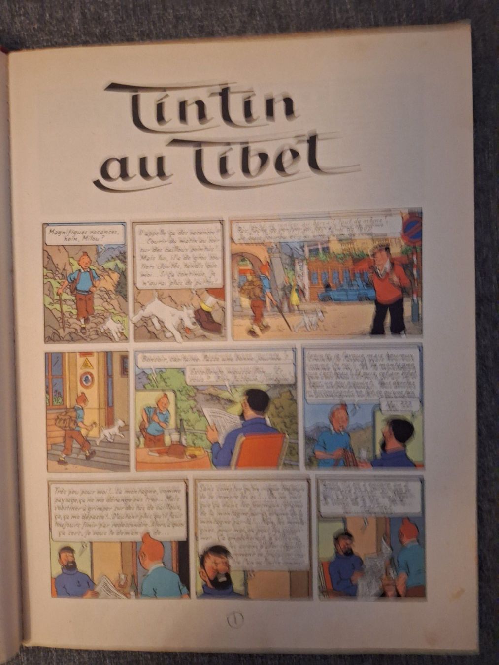 Comics: TINTIN au Tibet / EO 1960  /  B29 – Gebraucht aus Nyon von beny13 5