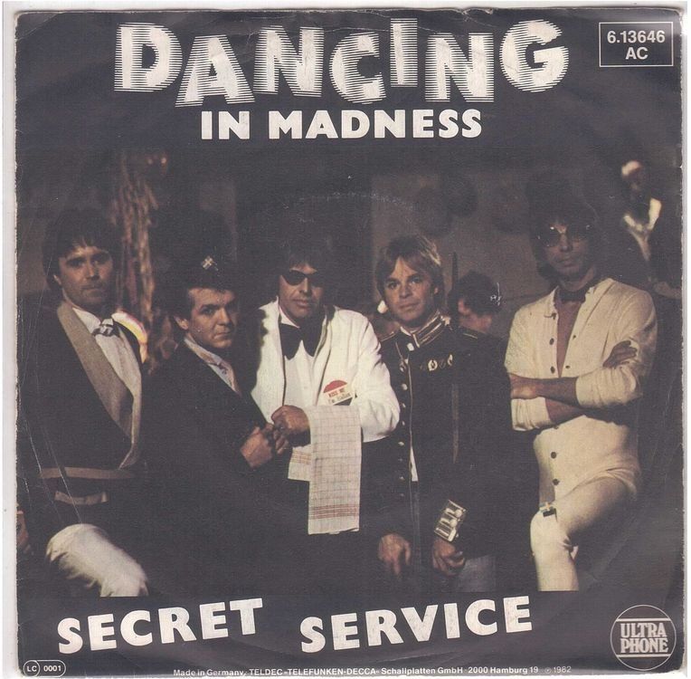 Dischi in vinile: Secret Service  --  Dancing in Madness  Single7 – Usato da Rheinau venduto da asteng