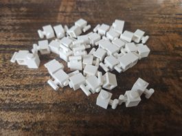 lego 2921 lot de 40 pièces White Brick, Modified 1 x 1