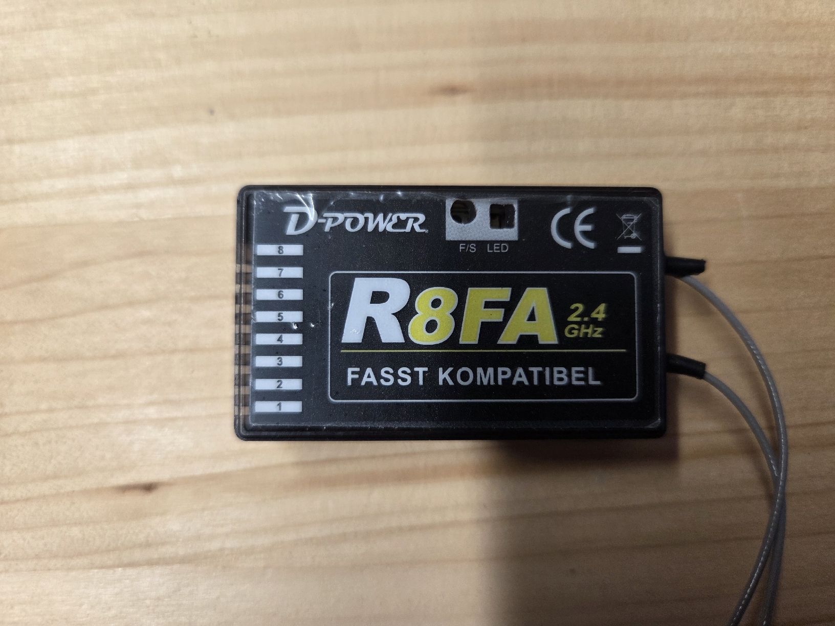 Modellismo RC: D- Power R8FA Fasst Empfänger – Nuovo (secondo la descrizione) da Gams venduto da tischi97 1