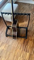 Gitarrenständer schwarz faltbar guter Zustand