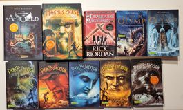 Percy Jackson Büchersammlung